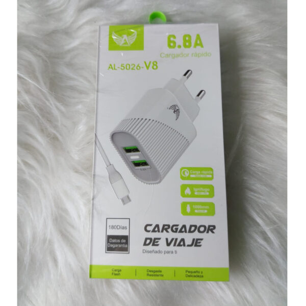 CARREGADOR DE CELULAR ALTOMEX AL-5026 V8 6.8A