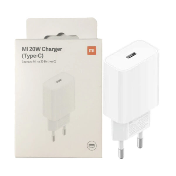 CARREGADOR DE CELULAR FONTE XIAOMI MI 20W TIPO C ORIGINAL