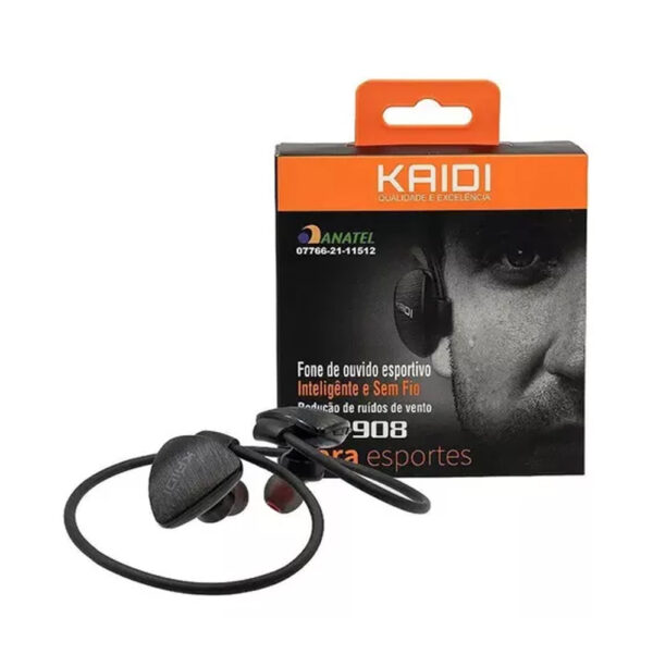 FONE DE OUVIDO SEM FIO KAIDI KD-908