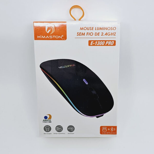 MOUSE SEM FIO HMASTON E-1300 PRO
