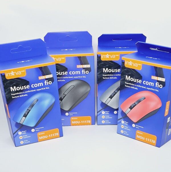 MOUSE USB INOVA MOU-11178
