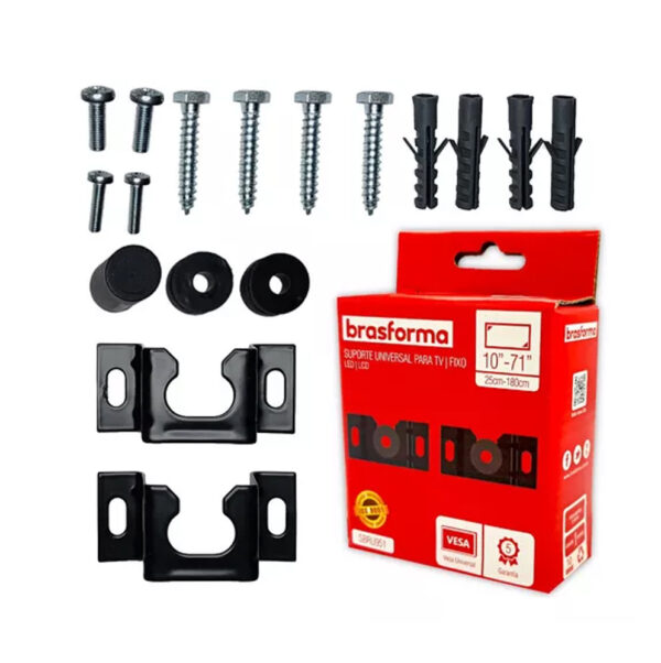 SUPORTE DE TV BRASFORMA SBRU951 10'' ATE 71''