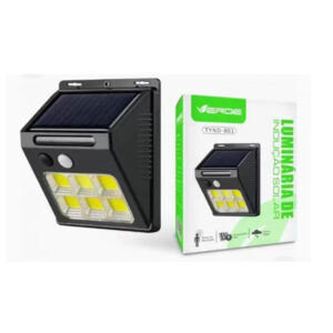 LUMINARIA SOLAR LED COM SENSOR PARA JARDIM TYND-801
