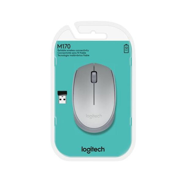 MOUSE SEM FIO LOGITECH M170 BRANCO