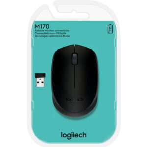 MOUSE SEM FIO LOGITECH M170 PRETO