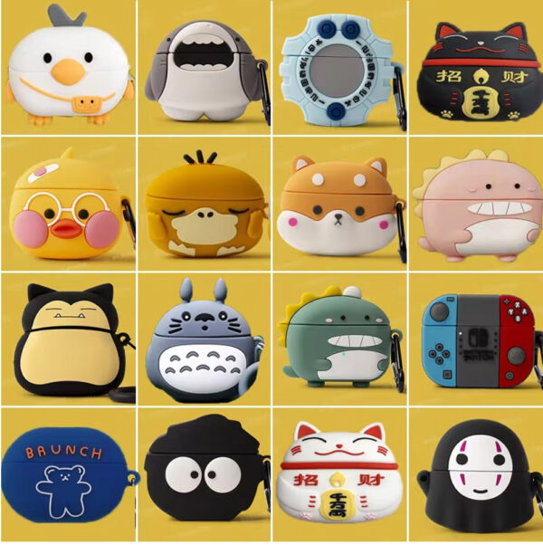 CASE PARA FONE DE OUVIDO AIRPODS 1/2, PRO 2, 3
