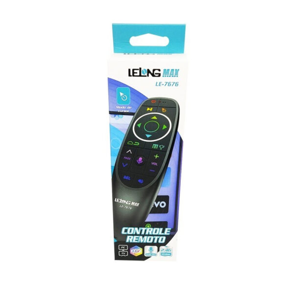 CONTROLE UNIVERSAL USB LE-7676 COMANDO VOZ