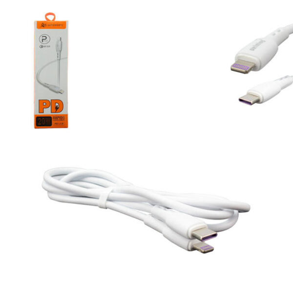 CABO USB PARA IPHONE PEINING PEI J19 TIPO C 20W