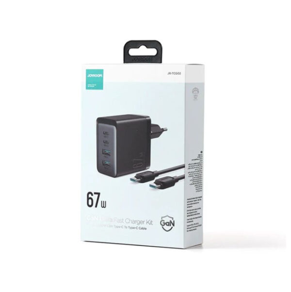 CARREGADOR DE CELULAR JOYROOM JR-TCG02 67W TIPO C