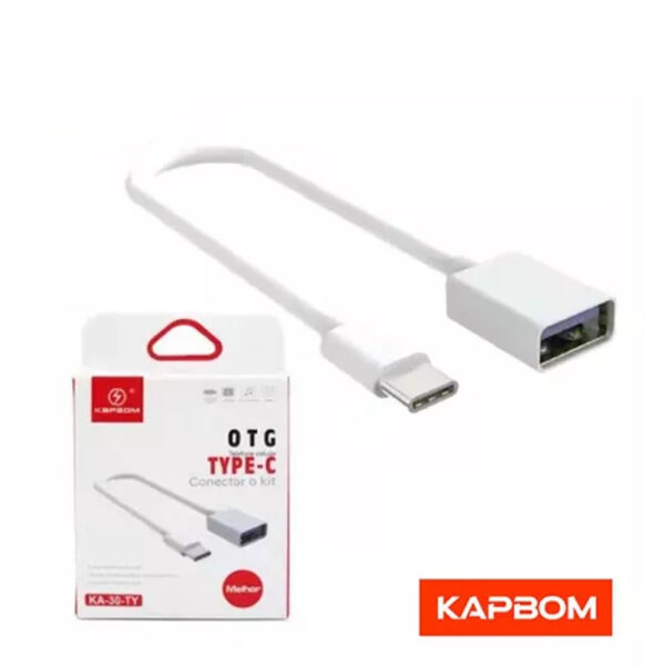 CABO OTG TIPO C KAPBOOM KA-30-TY