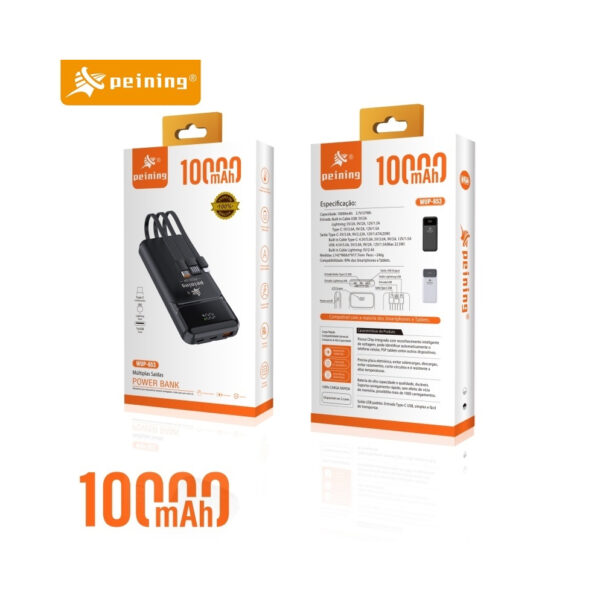 CARREGADOR PORTATIL PEINING WUP-653 10000MAH