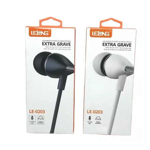FONE DE OUVIDO LELONG LE-0203 COR VARIADA