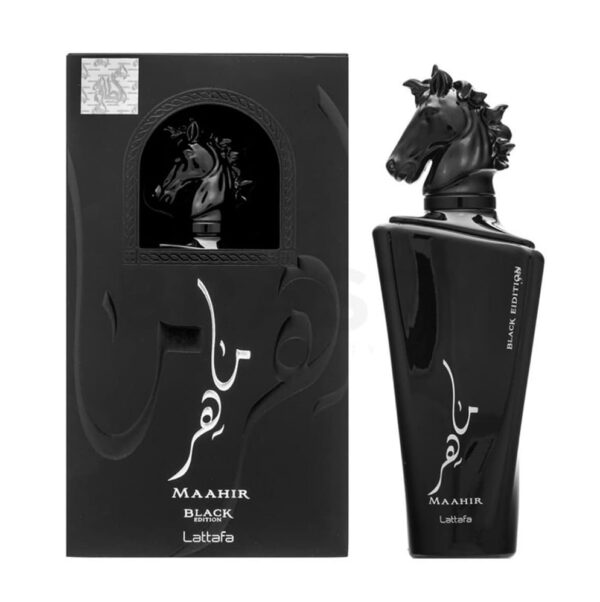 PERFUME ARABE LATTAFA MAAHIR BLACK 100ML