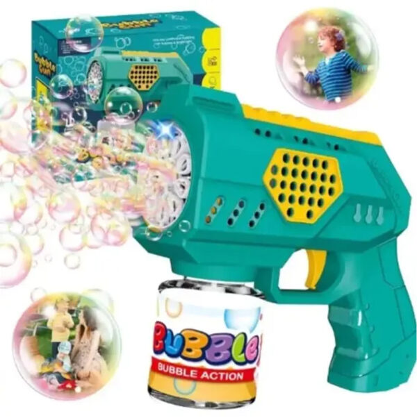 LANÇA BOLHA DE SABÃO DUBBLE GUN