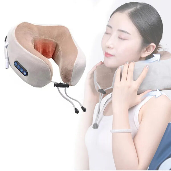 ALMOFADA MASSAGEADORA PARA PESCOÇO LELONG LE-5202