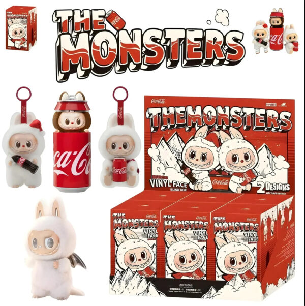 PELUCIA LABUBU THE MONSTERS COCA COLA CHAVEIRO