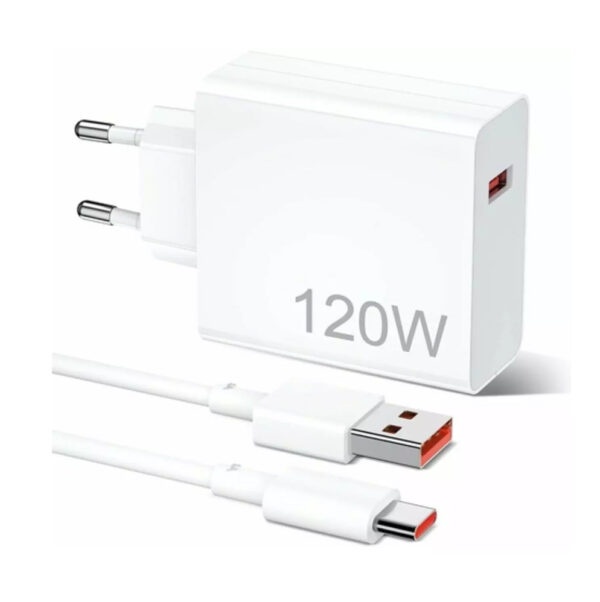CARREGADOR DE CELULAR TURBO 120W SJM09 TIPO C