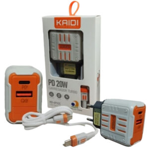 CARREGADOR DE CELULAR KAIDI KD-691CC TIPO C 20W