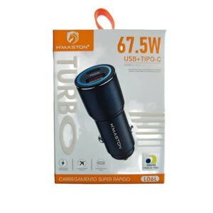 CARREGADOR DE CELULAR VEICULAR HMASTON L07 67,5W