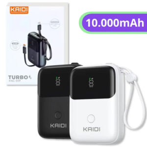 CARREGADOR PORTATIL KAIDI KNC-01P 10000MAH