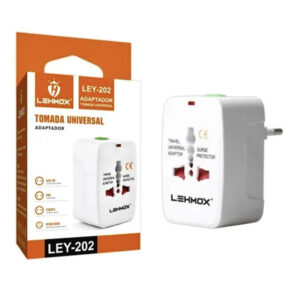 ADAPTADOR TOMADA UNIVERSAL LEHMOX LEY-202