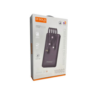 CARREGADOR PORTATIL CX GOLD BTE-80A 10000MAH