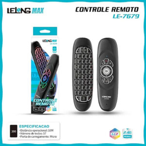 CONTROLE UNIVERSAL USB LE-7679 COM TECLADO