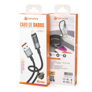 CABO USB PEINING PEI-J46-2 PARA IPHONE 12W 1,2M