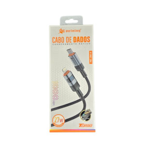 CABO USB PEINING PEI-J90-4 TIPO C PARA IPHONE 27W 1M
