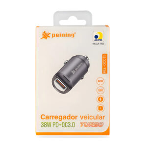 CARREGADOR VEICULAR PEINING PEI-CC015 38W