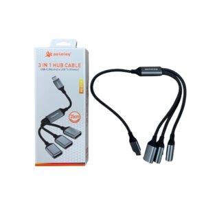 HUB USB TIPO C PEINING PEI-CT26 3 SAIDAS USB