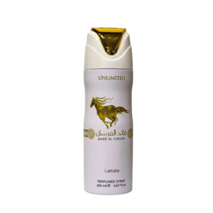 DESODORANTE LATTAFA QAED AL FURSAN 200ML BRANCO