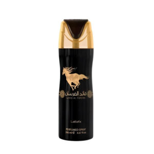 DESODORANTE LATTAFA QAED AL FURSAN 200ML PRETO