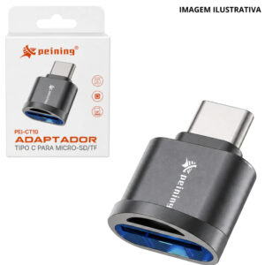 ADAPTADOR CARTÃO DE MEMORIA PEINING PEI-CT10 TIPO C