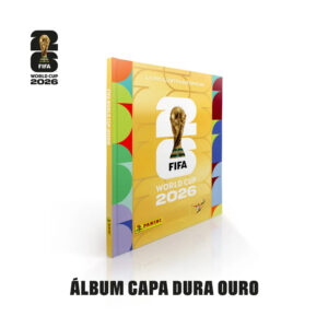 ALBUM COPA DO MUNDO 2026 CAPA DURA DOURADO
