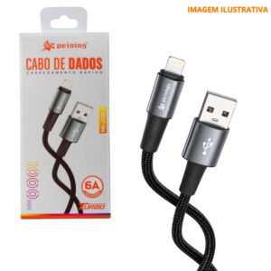 CABO USB PEINING PEI-J120-2 PARA IPHONE 6A 1M