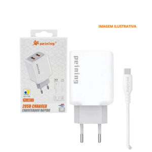 CARREGADOR DE CELULAR PEINING PEI-287-3 TIPO C 6.2A