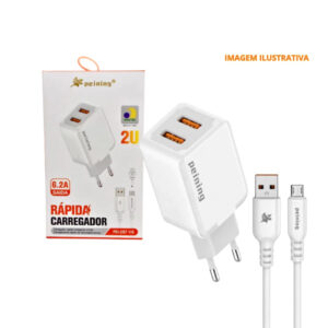 CARREGADOR DE CELULAR PEINING PEI-287 V8 6.2A