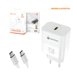 CARREGADOR DE CELULAR PEINING PEI-PD082-5 TIPO C 45W