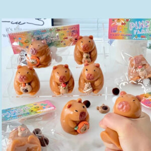 BRINQUEDO ANTI STRESS SQUISHY CAPIVARA