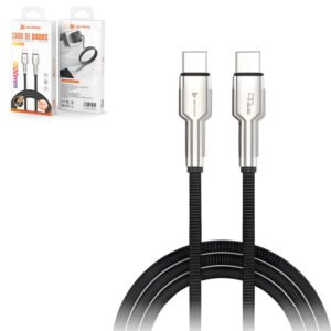 CABO USB PEINING PEI-J118-5 TIPO C / C 60W 1M